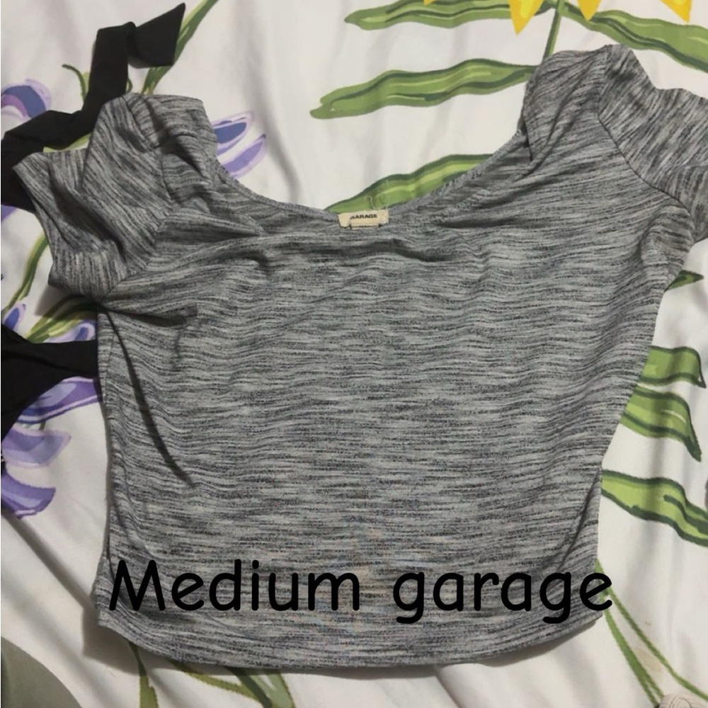 Garage Women's Gray Top